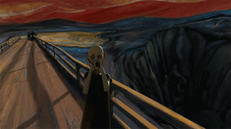 Edvard Munch’s ‘The Scream’ animated
